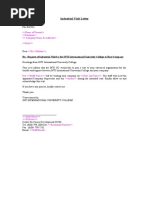 industrial visit approval letter from company request letter to visit an organization